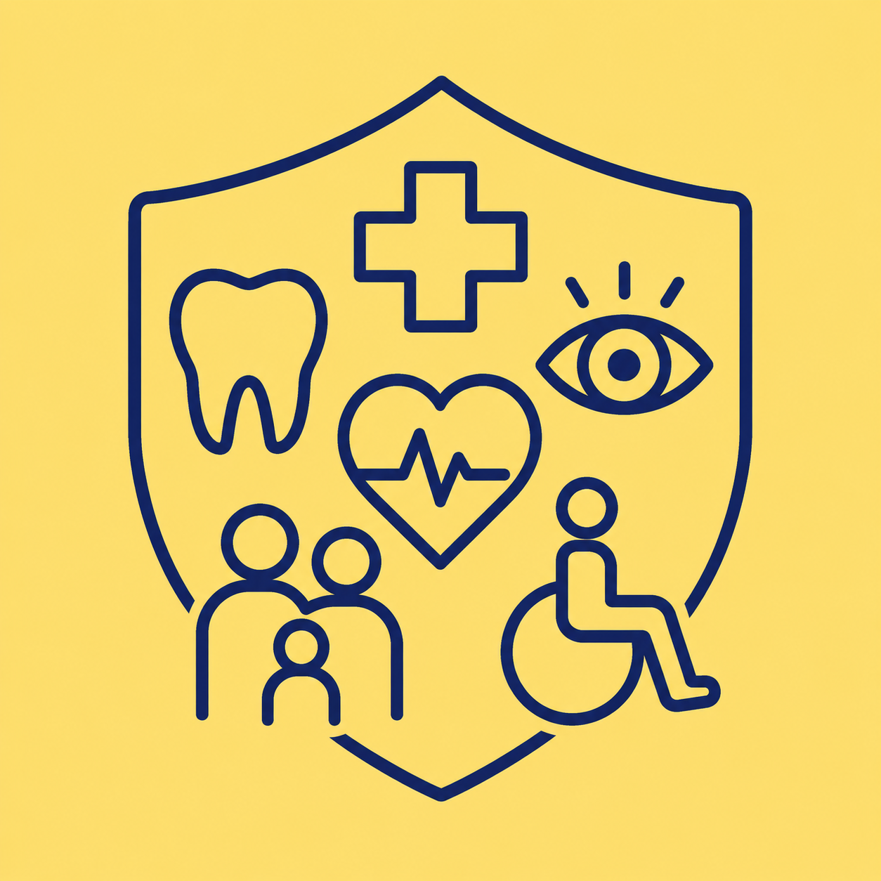 Medical, Dental, Vision, Life, and Disability Insurance